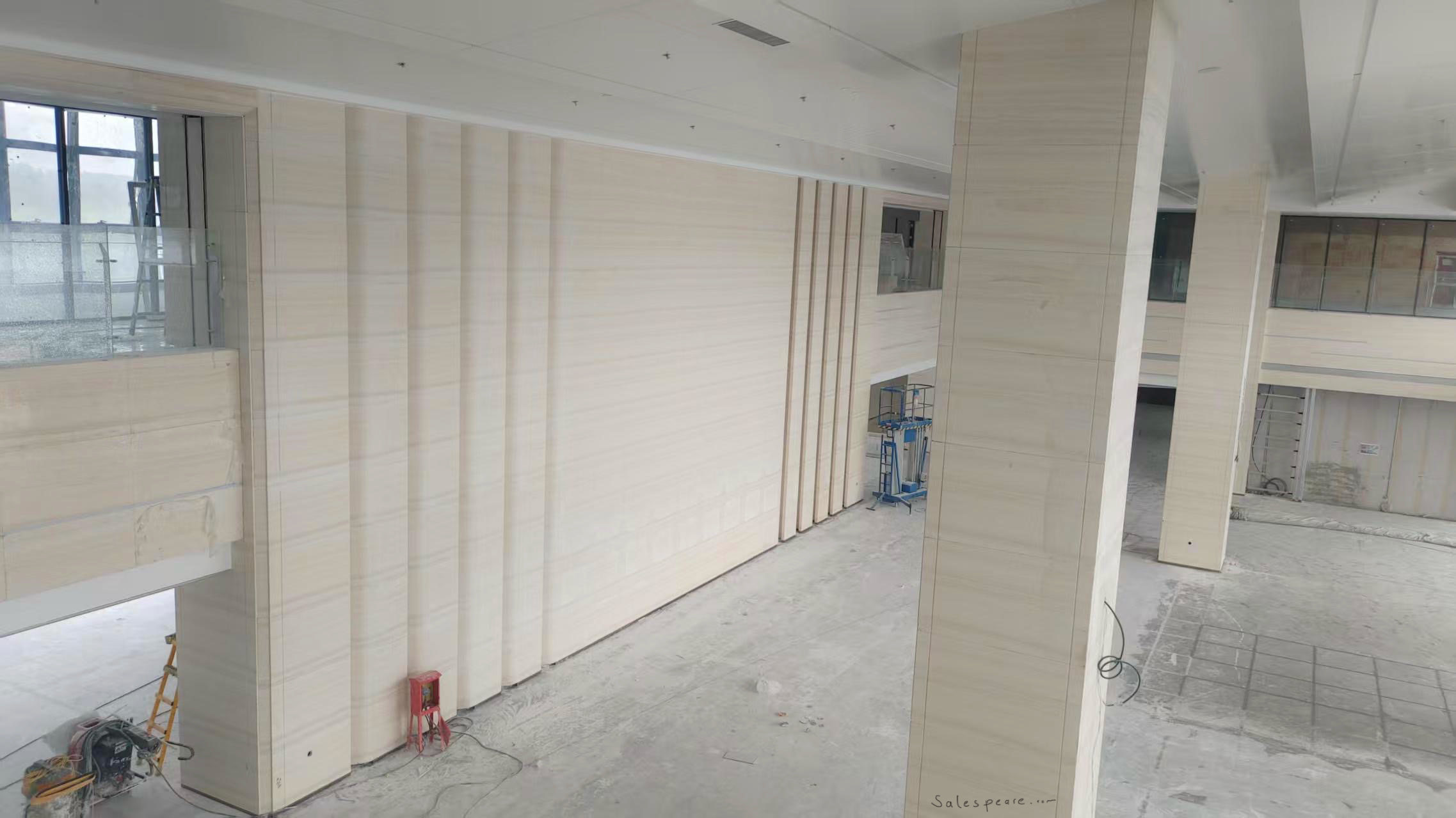 limestone polished villa indoor