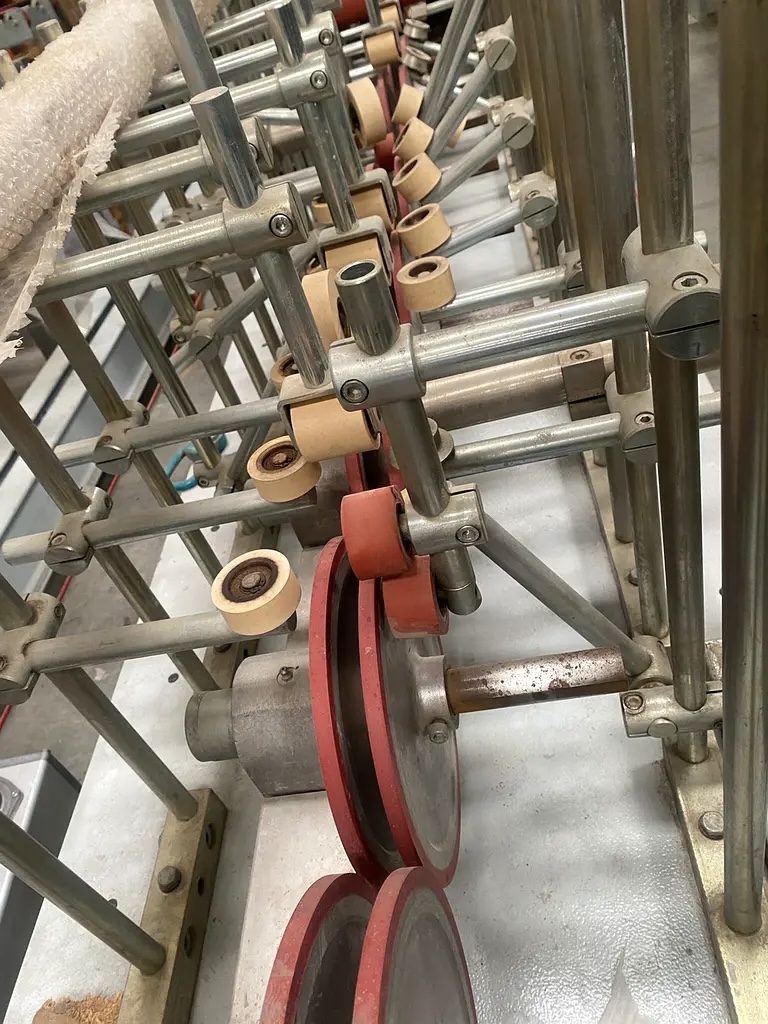 Used woodworking machine front view