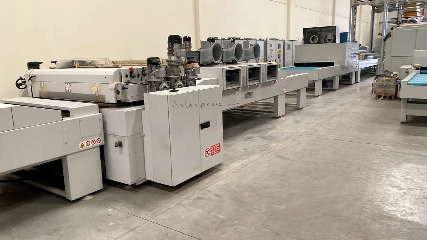 Giardina roller coating line for sale in Sharjah UAE