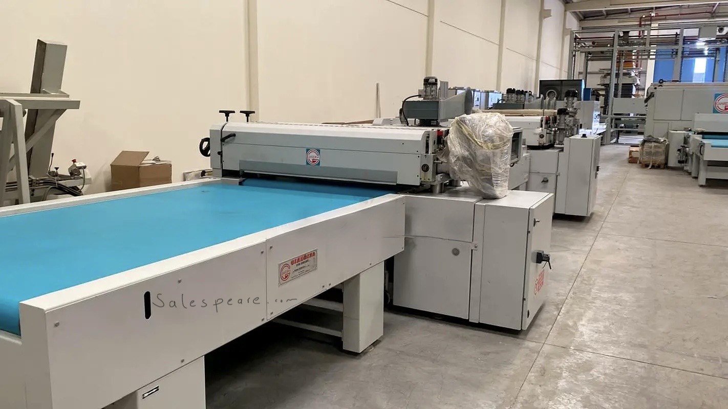 Giardina roller coating line front view